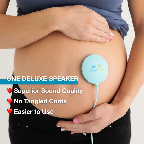 Womb Music Belly Speaker System (DELUXE PACK - Speaker & Bluetooth Controller)